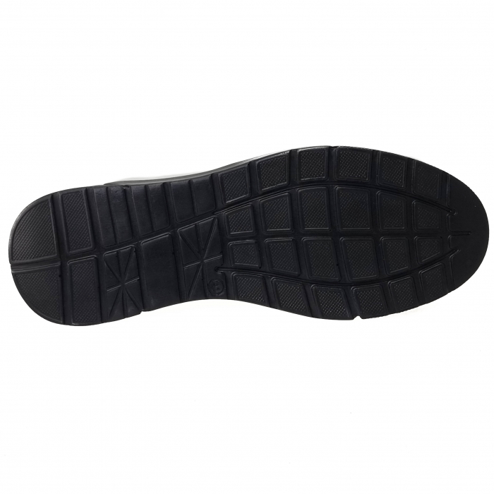 Pantofi SPORT din piele naturala pentru barbati NEGRU  COD-1260 [5]