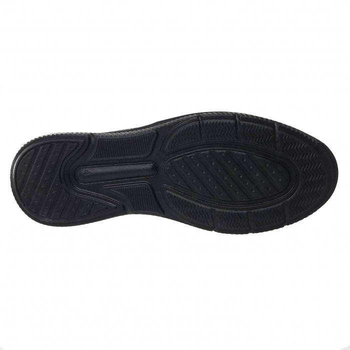 Pantofi CASUAL din piele naturala pentru barbati NEGRU COD-1263 [5]