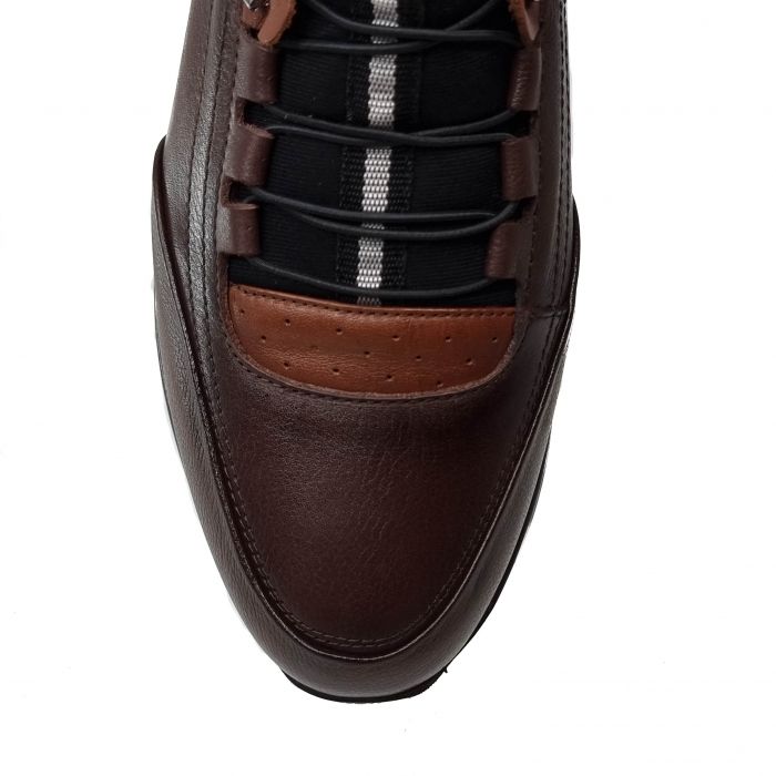 Pantofi Bărbați Sport Din Piele Naturală Maro 1268 [7]