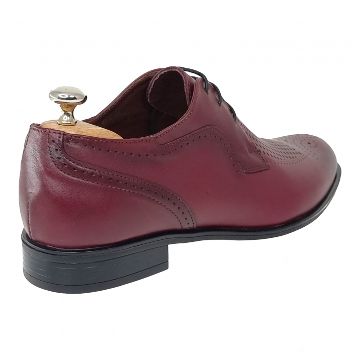 Pantofi din piele naturala pentru barbati BORDO COD-1272 [2]