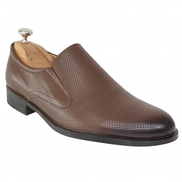 Pantofi din piele naturala pentru barbati MARO COD-1285 [1]