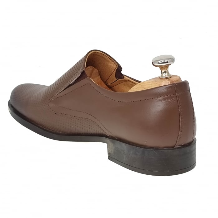 Pantofi din piele naturala pentru barbati MARO COD-1285 [3]