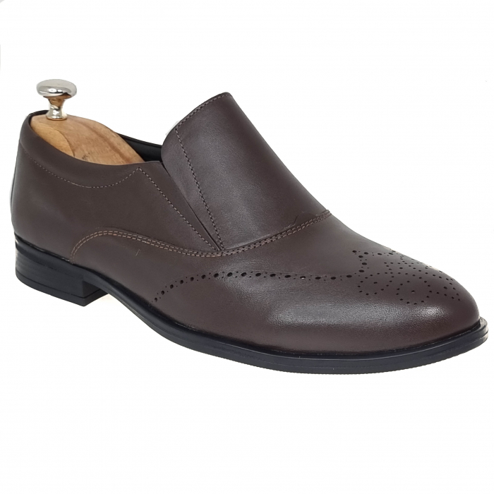Pantofi din piele naturala pentru barbati MARO COD-1286 [1]