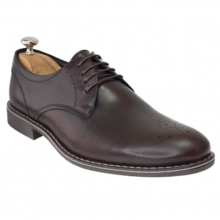 Pantofi din piele naturala pentru barbati MARO COD-1290 [1]