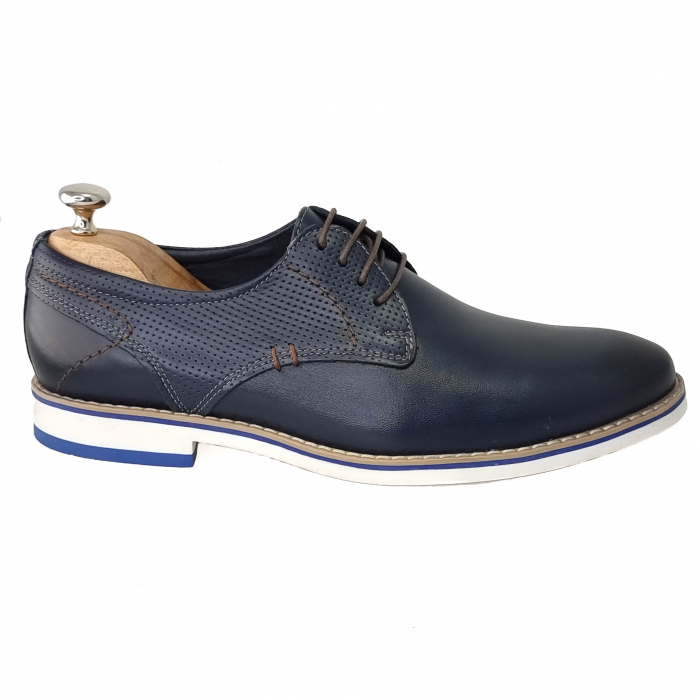 Pantofi din piele naturala pentru barbati BLUE COD-1294 [4]