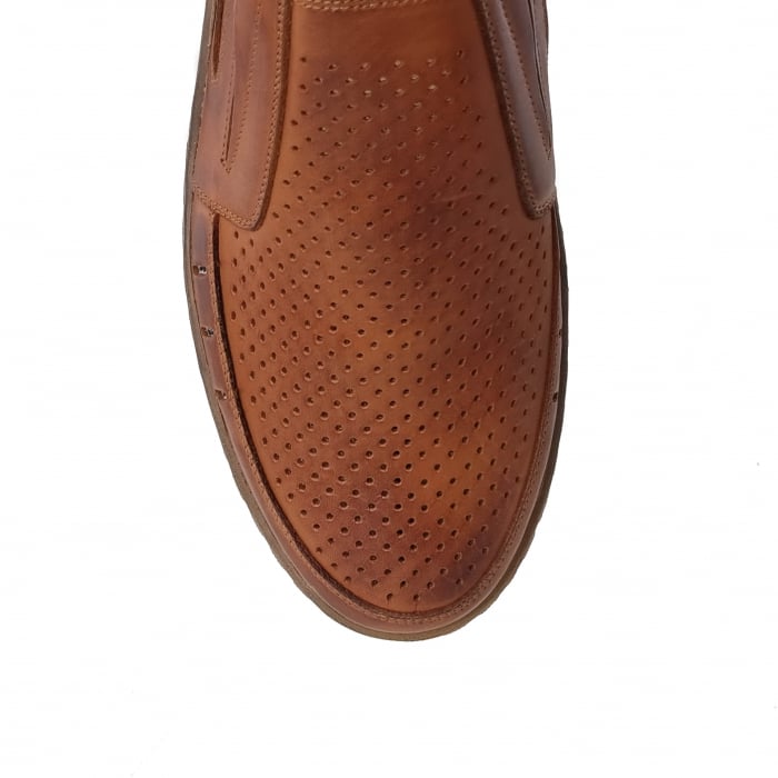Pantofi din piele naturala pentru barbati MARO COD-1303 [5]