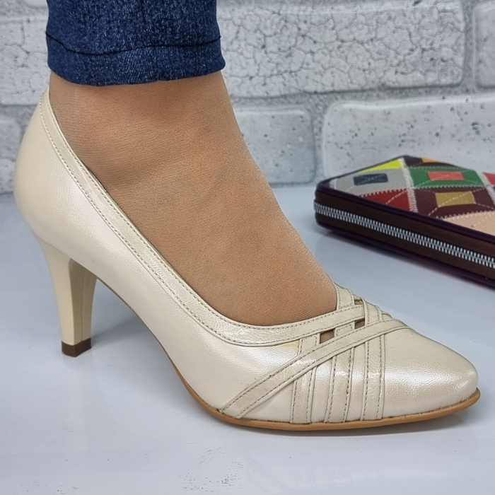 Pantofi Damă Eleganți Din Piele Naturală  3023 [2]