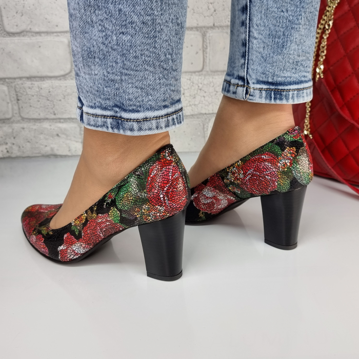 Pantofi Damă Eleganți Din Piele Naturală  3036 [4]