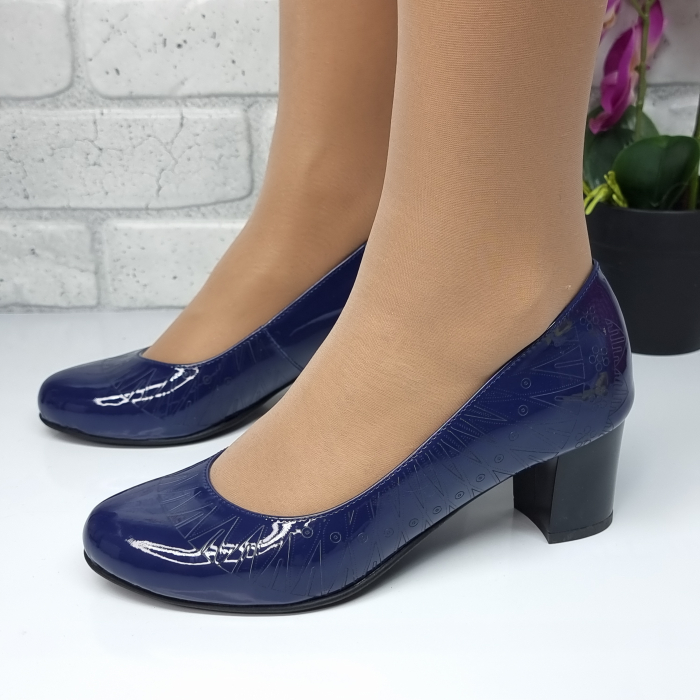 Pantofi Eleganti din piele naturala COD-1346 [3]