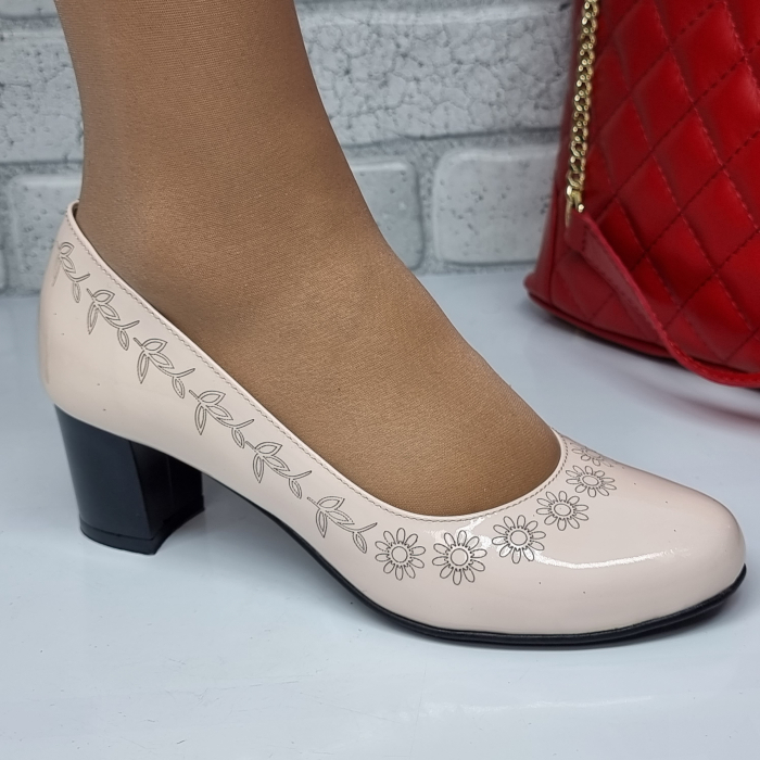 Pantofi Eleganti din piele naturala COD-1358 [1]
