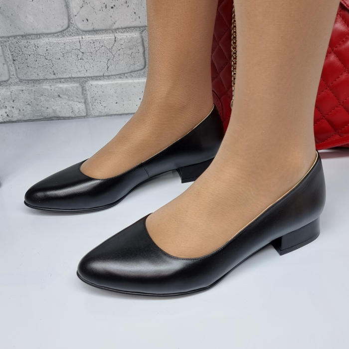 Pantofi Eleganti din piele naturala COD-1406 [3]