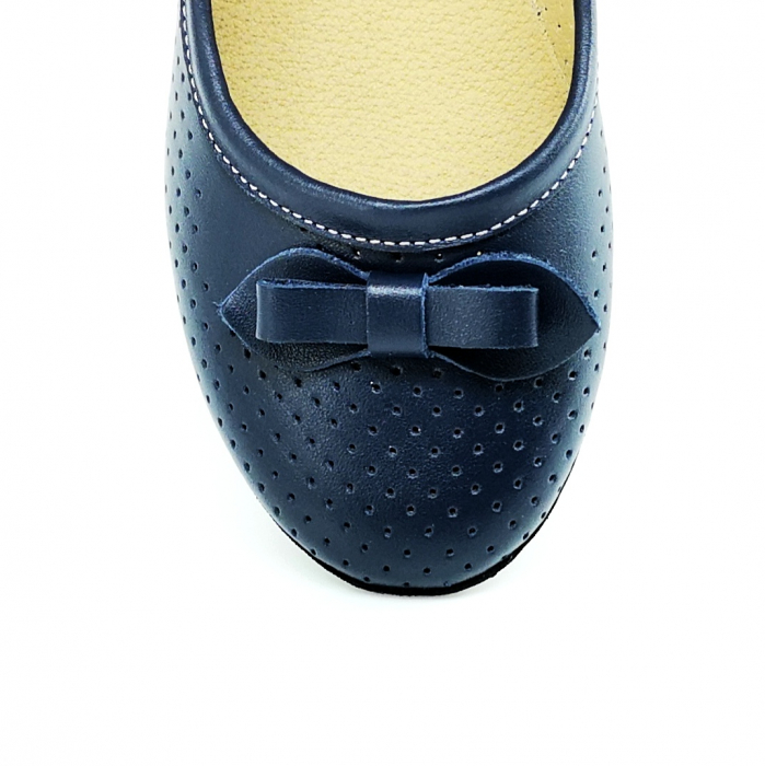 Balerini Damă Din Piele Naturală Blue 8016 [3]