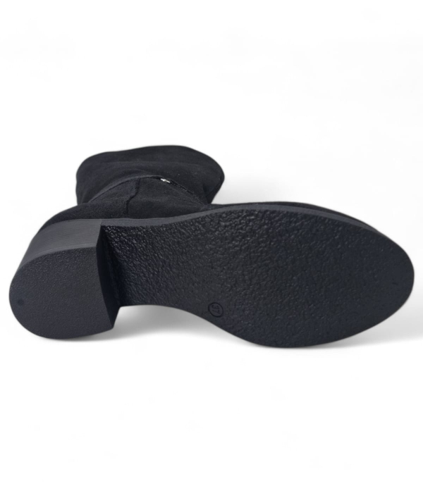 Cizme Damă Lungi Din Piele Naturală Neagră Vel 35133 [6]