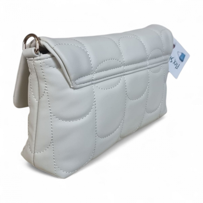 Geanta din piele ecologică crem 1071-2 [5]
