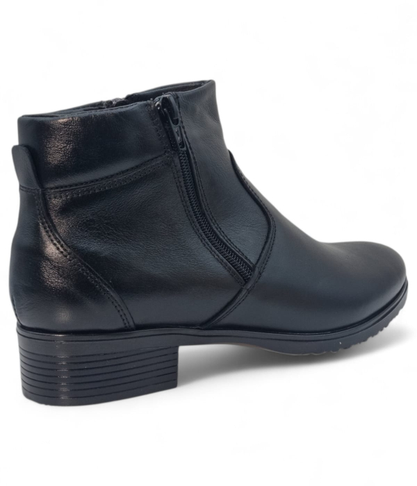 Ghete Bărbați Elegante Din Piele Naturală De Culoare Neagră 50141 [3]