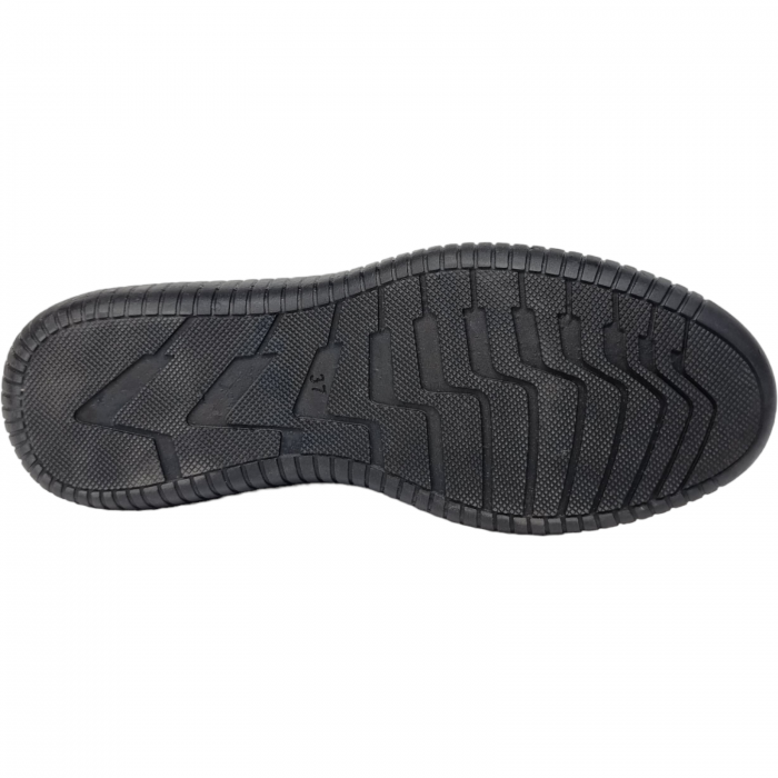 Ghete Damă Casual Din Piele Naturală Neagră 8573 [9]