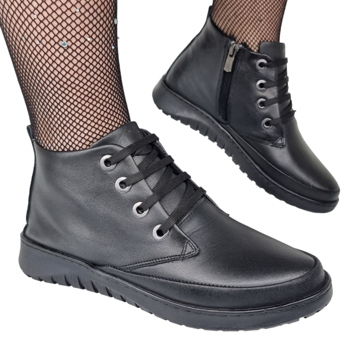 Ghete Damă Casual Din Piele Naturală 8673 [9]