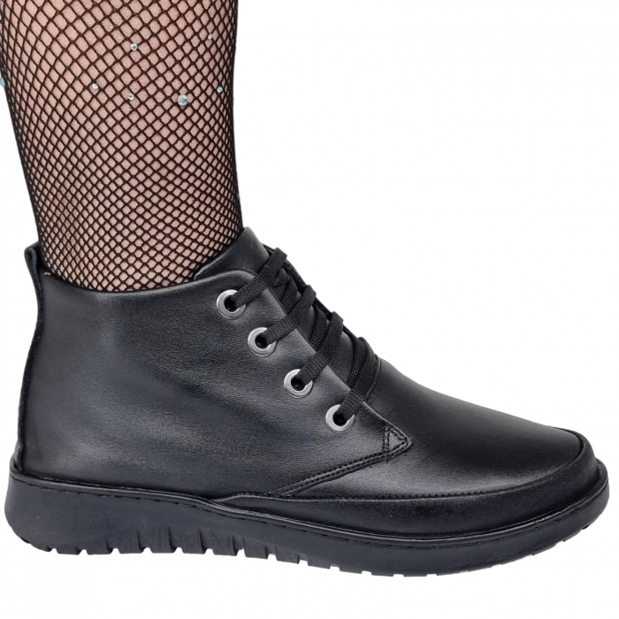 Ghete Damă Casual Din Piele Naturală 8673 [4]