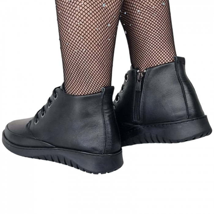 Ghete Damă Casual Din Piele Naturală 8673 [3]