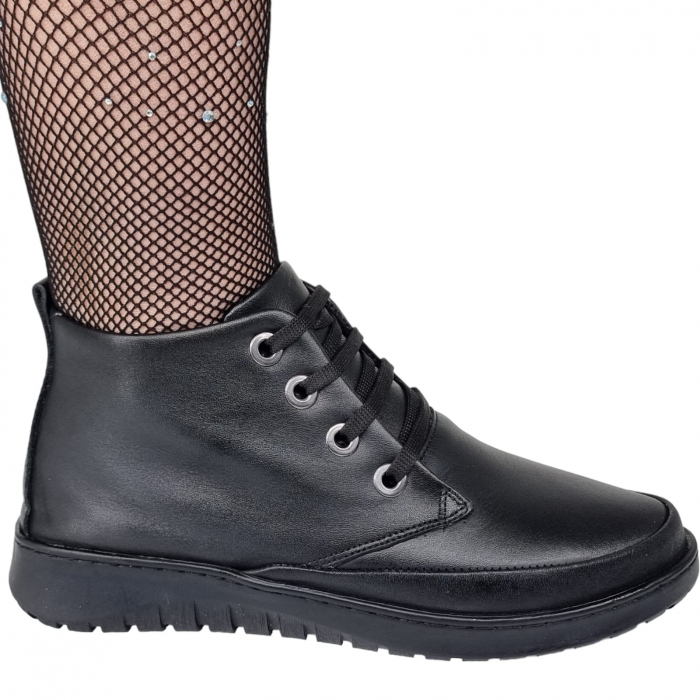 Ghete Damă Casual Din Piele Naturală 8673 [8]