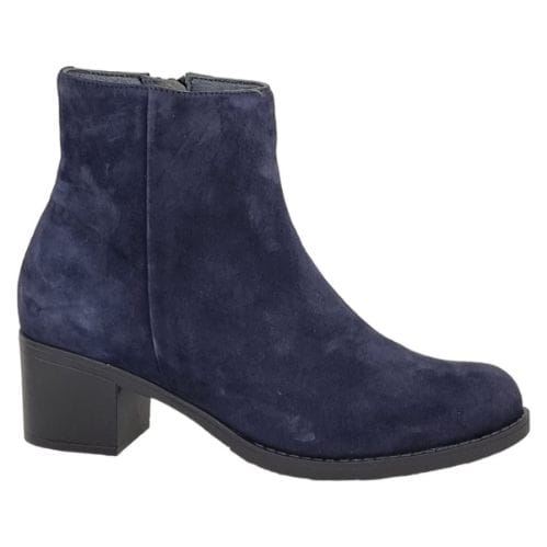 Ghete Damă Casual Din Piele Naturală Blue 8681 [6]