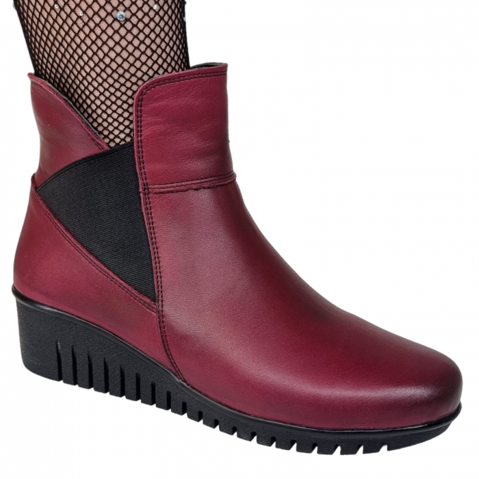 Ghete Damă Casual Din Piele Naturală 8686 [3]