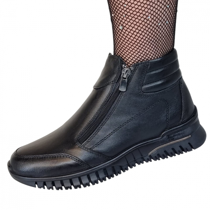 Ghete Damă Casual Din Piele Naturală 8687 [3]