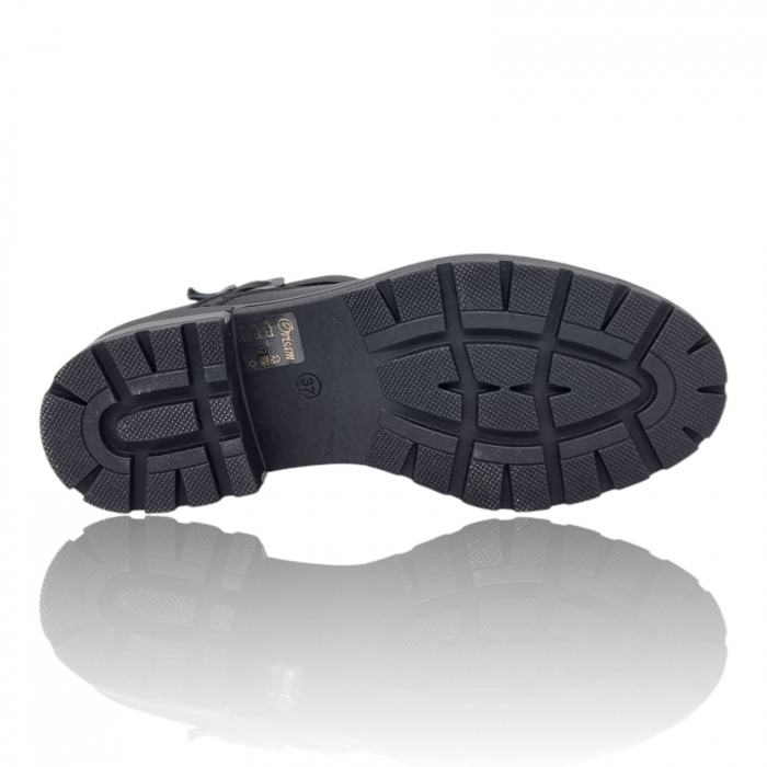 Ghete Damă Casual Din Piele Naturală Neagră 30342 [4]