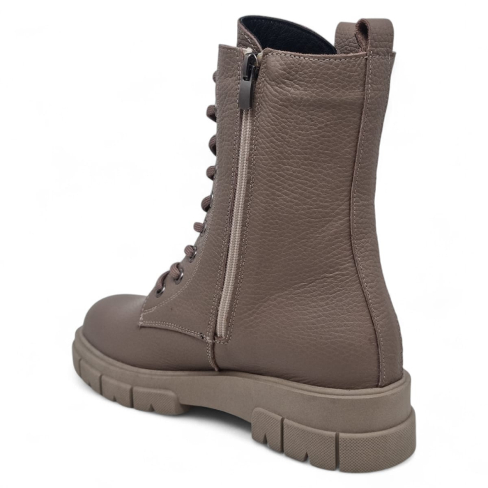 Ghete Damă Casual Din Piele Naturală Bej 30317 [6]