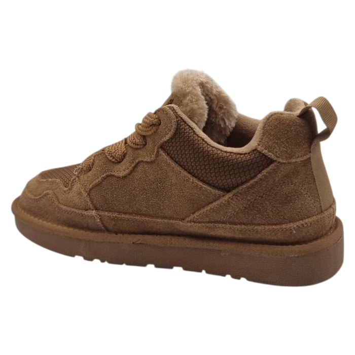 Ghete Damă Casual Din Piele Naturală Camel 30377 [5]