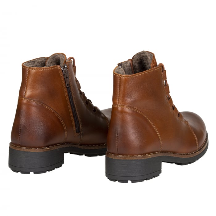 Ghete Damă Casual Din Piele Naturală Maro 8512 [3]