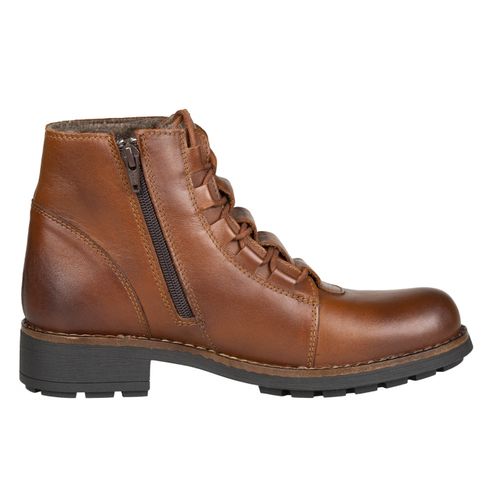 Ghete Damă Casual Din Piele Naturală Maro 8512 [2]
