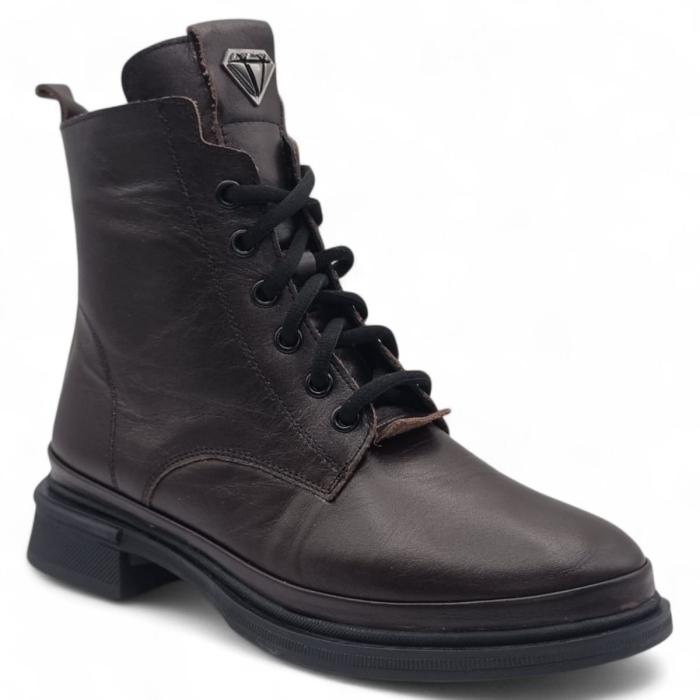 Ghete Damă Casual Din Piele Naturală   Kafe  30402 [2]