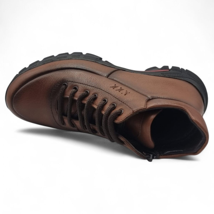 Ghete Damă Casual Din Piele Naturală Maro 30259 [6]