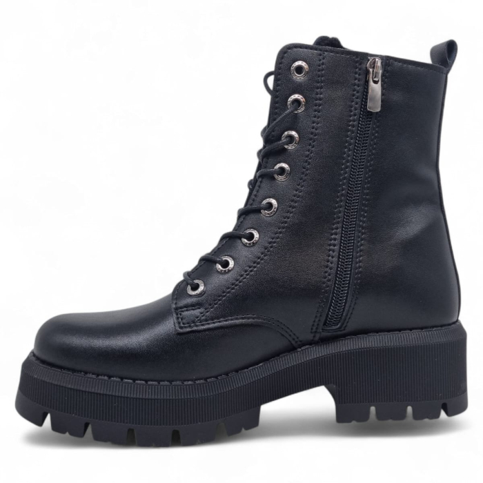 Ghete Damă Casual Din Piele Naturală Neagra 30245 [3]