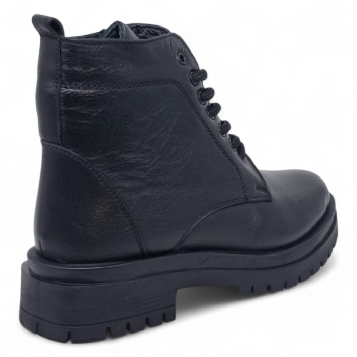 Ghete Damă Casual Din Piele Naturală Neagra 30250 [6]