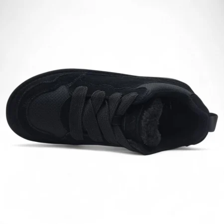 Ghete Damă Casual Din Piele Naturală Neagră 30378 [6]