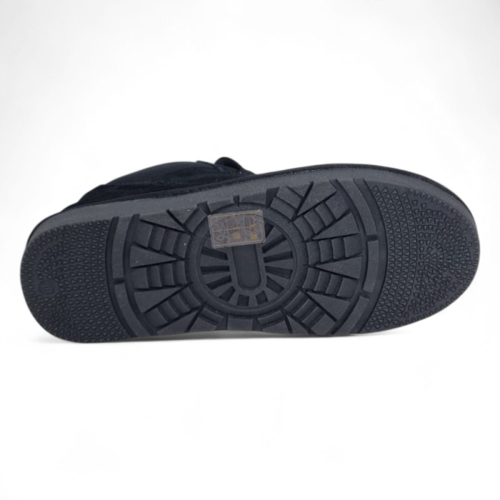 Ghete Damă Casual Din Piele Naturală Neagră 30378 [5]