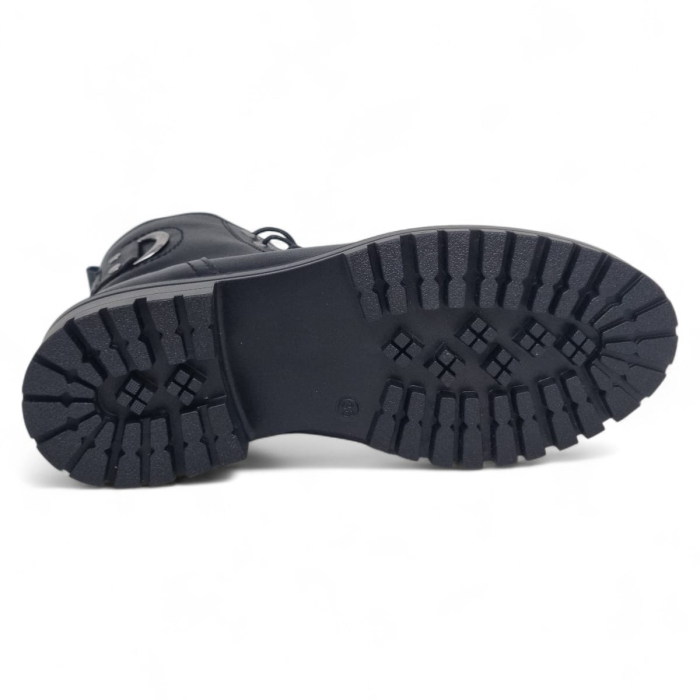 Ghete Damă Casual Din Piele Naturală Neagră 30416 [7]