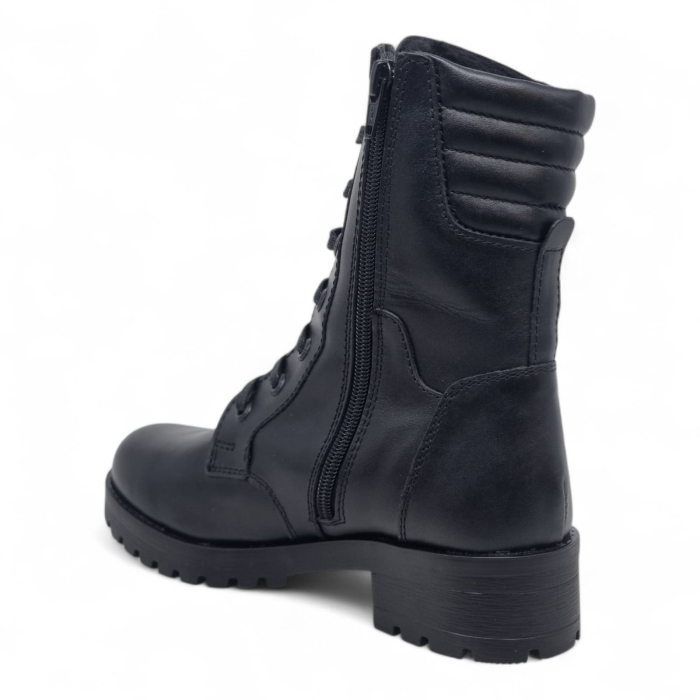 Ghete Damă Casual Din Piele Naturală Neagra  30442 [5]