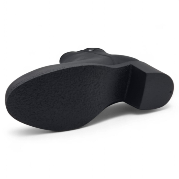 Ghete Damă Casual Din Piele Naturală Neagra 30223 [5]