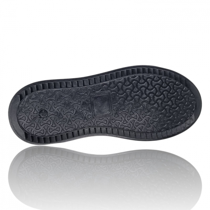 Ghete Damă Casual Din Piele Naturală Neagră 8770 [7]
