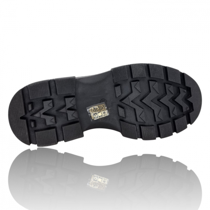Ghete Damă Casual Din Piele Naturală Neagră 8778 [3]