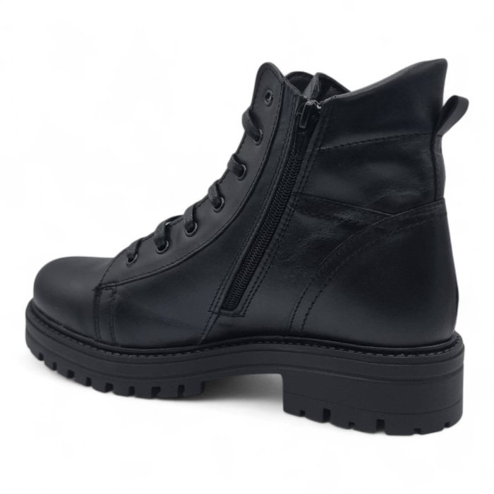 Ghete Damă Casual Din Piele Naturală Neagră 30387 [5]