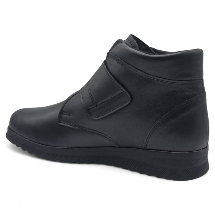 Ghete Damă Casual Din Piele Naturală Neagră 30390 [7]