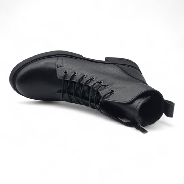 Ghete Damă Casual Din Piele Naturală Neagră 30395 [7]