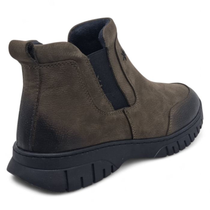 Ghete Damă Casual Din Piele Naturală Verde 30389 [2]