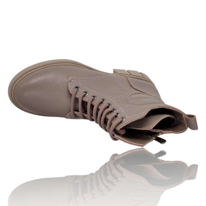 Ghete Damă Casual Din Piele Naturală Vizon 8768 [6]