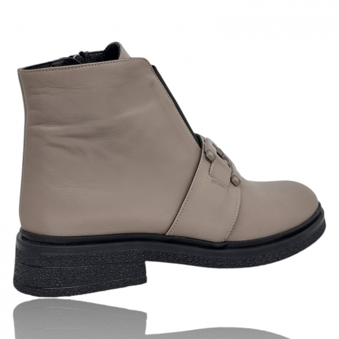 Ghete Damă Casual Din Piele Naturală Vizon 8771 [9]