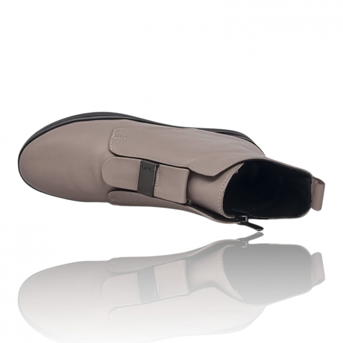 Ghete Damă Casual Din Piele Naturală Vizon 8777 [3]